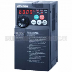 三菱变频器FR-E720-0.1K日本原装，电源三相220V,