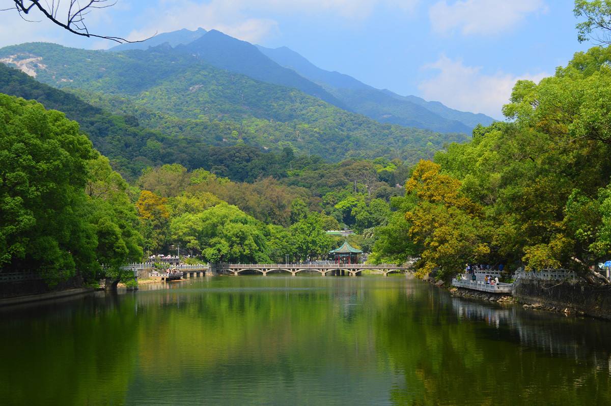 海蓝机电罗浮山游玩